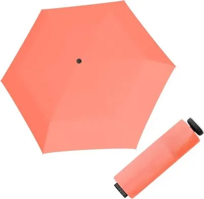 Obrázek produktu pro Doppler Fiber Mini Compact uni Neon Coral - dámský skládací deštník
