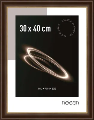 Produktbild von nielsen Holz Bilderrahmen Derby, 30x40 cm, Palisander