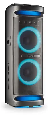 Zdjęcie produktu dla NGS WILD SPACE 3, 2,54 cm (1"), 25,4 cm (10"), 800 W, 4000 W, Bezprzewodowy, 10 m