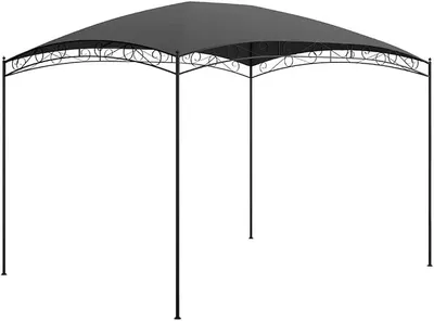 Produktbild von Partyzelt Pavillon 3x4x2,65 m Anthrazit 180 g/m?, Gartenpavillon Zelt Stabil Gartenzelt für Strand Hochzeit Camping