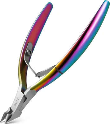 Produktbild von Nagelhautzange Hautschneider Edelstahl Scharfer Schnitt Regenbogenfarbe