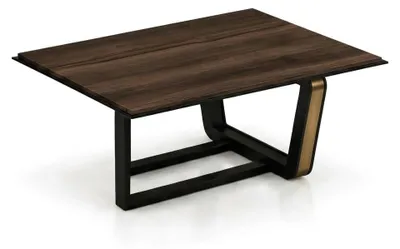 Obrázek produktu pro Moderní konferenční stolek, kovový design, obývací pokoj