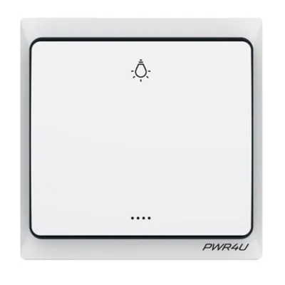 Produktbild von PWR4U Drahtloser Lichtschalter mit Empfänger - keine Batterien erforderlich