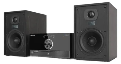 Produktbild von Aiwa MSBTU-600, Heim-Audio-Mikrosystem, Schwarz, Ablage, 50 W, RCA, FM