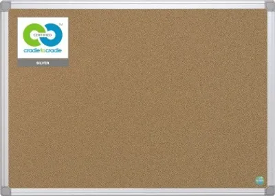 Obrázek produktu pro Korková nástěnka Earth 90 x 60 cm - hliníkový rám