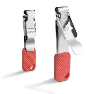 Productafbeelding van Omgoods - Compacte Vouwbare Nagelknipper met Sleutelhanger voor Gemak
