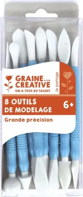 Immagine prodotto di 8 strumenti per modellare la plastilina