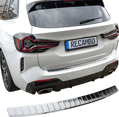 Zdjęcie produktu dla Chromowana osłona zderzaka ze stali nierdzewnej pasuje do BMW X3 LCI | G01 | BJ od 09/2021>