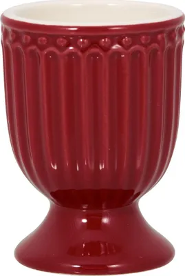 Produktbild von Greengate Alice Eierbecher claret red 6,5 cm