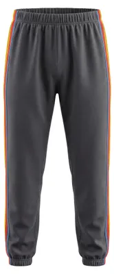 Produktbild von Casual Hose für Damen aus Polyester-Baumwolle mit Elasthan, Grau, Größe L