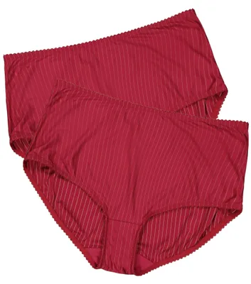 Immagine prodotto di Ulla Popken, slip da donna, color rosso scuro, taglia 46+