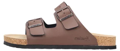 Imagen del producto de Rieker, modelo: 2219022 22, zapatos para hombre, tipo sandalia, color marrón, para uso casual