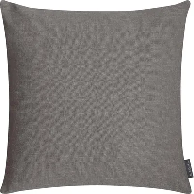 Produktbild von MAGMA Heimtex - Kissenhülle RIVA - 50 x 50 cm - mittelgrau - Baumwolle/Polyester