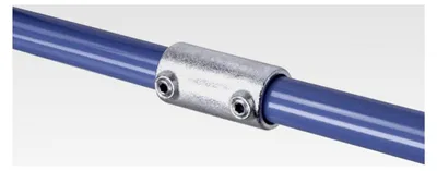 Produktbild von Rohrverbinder aus verzinktem Temperguss für Rohr-Außendurchmesser 48,3 mm (11/2 Zoll), gerader Verbinder