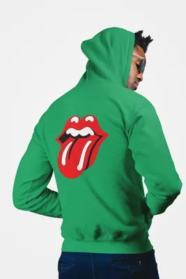 Produktbild von D&B Uni Hoodie ZIPZN00003 Stones Grün-Größe S