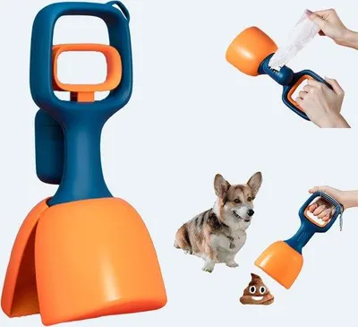 Productafbeelding van Famanu Hondenpoepschep - Praktische schep voor hondenpoep - Lichtgewicht en ergonomisch