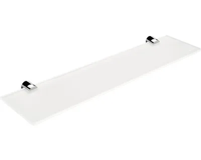 Produktbild von Nimco Bormo - Duschablage, Länge 500 mm, Milchglas / chrom BR 11091B-50-26