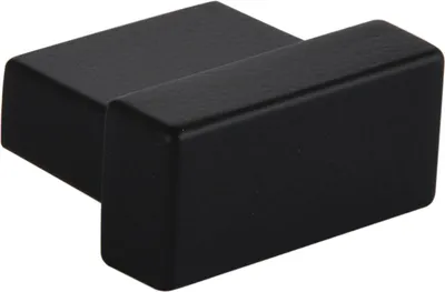 Obrázek produktu pro Nábytková úchytka SIRO Zamak - 86 x 68 mm - černá matná