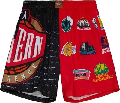 Immagine prodotto di Pantaloncini Mitchell & Ness PSHR4984-ASWYYPPPMTWH da Uomo