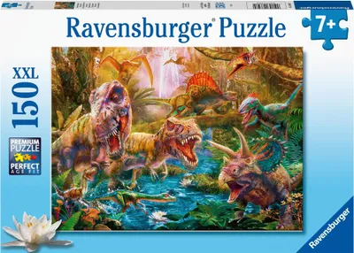 Obrázok produktu pre Ravensburger 133482, 150 kusov, dinosaury, 7 rok / roky