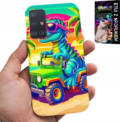 Produktbild von Fall Für Samsung Galaxy M31S - Dinosaurier In Einem Lkw-Designs Für Kinder