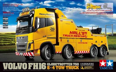 Obrázek produktu pro Tamiya 1:14 RC Volvo FH16 Tahač 8x4 300056362