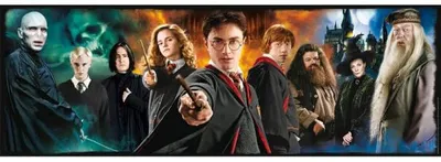 Image de Puzzle panorama harry potter 1000 pieces - collection film fantastique - clementoni - 39873