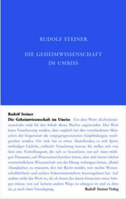 Obrázok produktu pre Die Geheimwissenschaft im Umriss