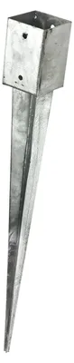 Einschlagbodenhülsen Bodenhülsen Einschlaghülsen pfostenträger Pfostenträger Einschlagbodenhülse Eckig 101x101x900mm Feuerverzinkt Pfosten Bodenhüle Einschlaghülse Bodenhülse online günstig kaufen 919549 30415 4031765304153 Stabilo-Fachmarkt.de DEMA