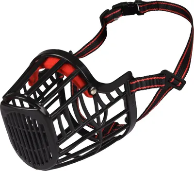 Immagine prodotto di Museruola Flamingo Silas nera, taglia: XL