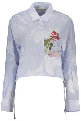 Produktbild von Desigual Damen Langarmhemd, Blau