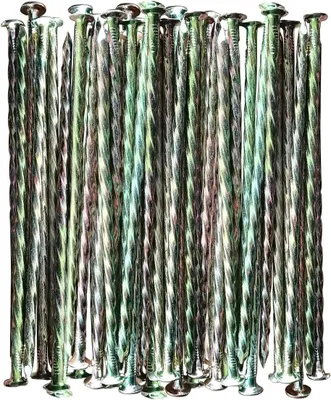 Imagen del producto de Clavos para césped artificial, 36 unidades, 15 centímetros de largo, resistentes a la corrosión, para fijación en jardines