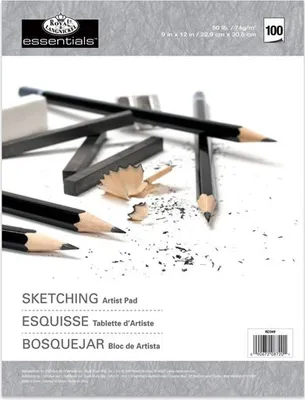 Produktbild von Royal & Langnickel Skething Artist Pad Skizzenbuch 100 A4 74 g