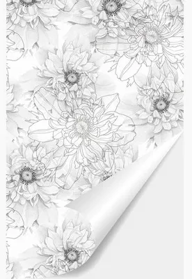Immagine prodotto di Carta decorativa a motivi floreali - autoadesiva per soggiorno o camera da letto - 40 cm x 600 cm