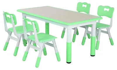Image de Table de jeux - Table d'activités - Chaises - Table - Ensemble table et chaises pour enfants - Réglable