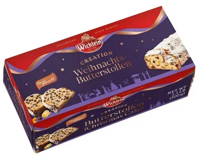 Produktbild von Wicklein Creation Weihnachts-Butterstollen 500g