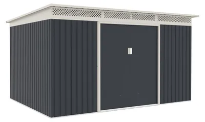 Zdjęcie produktu dla Domek ogrodowy G21 GRAH 915 - 340 x 269 cm, antracyt