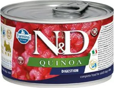 Produktbild von Farmina N&D Dog Quinoa Verdauung 140g Nassfutter für Hunde Verdauung Lamm