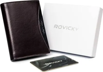 Obrázok produktu pre Rovicky Pánska peňaženka Ki tmavo hnedá Universal