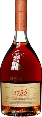 Produktbild von Remy Martin 1738 Accord Royal Cognac 40% Vol. 0,7l