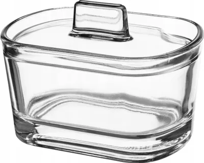 Obrázek produktu pro Cukřenka KADAX "Riano", cukřenka a cukřenka, skleněná cukřenka, cukřenka s ergonomickým víkem, průhledná skleněná nádoba na cukr,