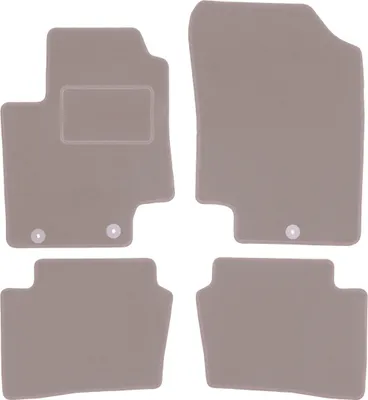 Produktbild von Velours-Autoteppiche für: Hyundai I20 I Hatchback (2008-2014) Beige