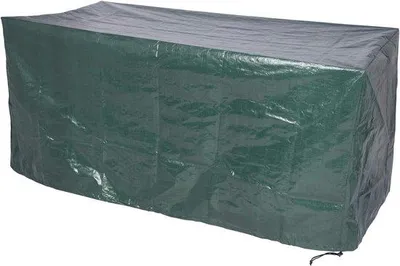 Image de Housse de protection pour meubles de jardin résistante aux intempéries, verte, 1 pièce, 193 x 136 x 88 cm