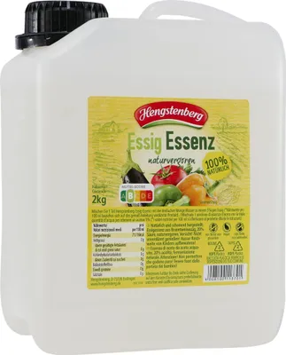 Produktbild von Hengstenberg Essig Essenz naturvergoren 20 Prozent Säure 2000 ml
