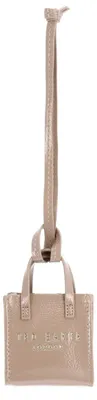 Immagine prodotto di Ted Baker pendente accessori per borse Iccon Mini Ted Icon Bag Charm Stone grigio talpa