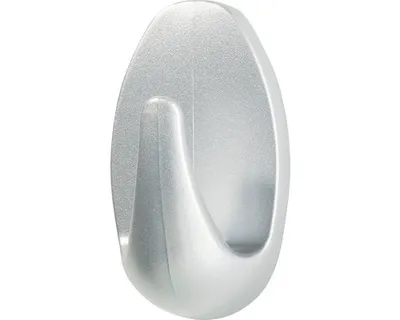 Obrázok produktu pre TESA 57519-00000, Univerzálny háčik, Chróm, Plast, 1 kg, 3 kusov, Blistr