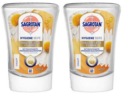 Immagine prodotto di Sagrotan Sapone per mani No Touch Ricarica Fior di Loto 250ml confezione da 2 pz