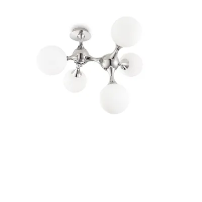 Produktbild von Ideal Lux Nodi PL5, Oberfläche, Rund, 5 Glühbirne(n), E14, IP20, Chrom