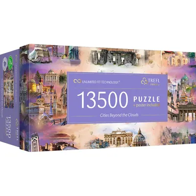 Immagine prodotto di Puzzle 13500 Città oltre le nuvole TREFL