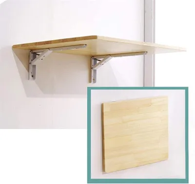 Obrázok produktu pre Rozkladací stolík z masívneho dreva, 70x40 cm, vhodný do malých priestorov